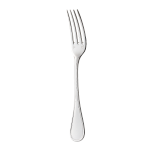 半額以下❗未使用品✨CRISTOFLE・シルバーコーティング・テーブルフォーク モノグラム入り デザートフォーク CHRISTOFLE クリストフル